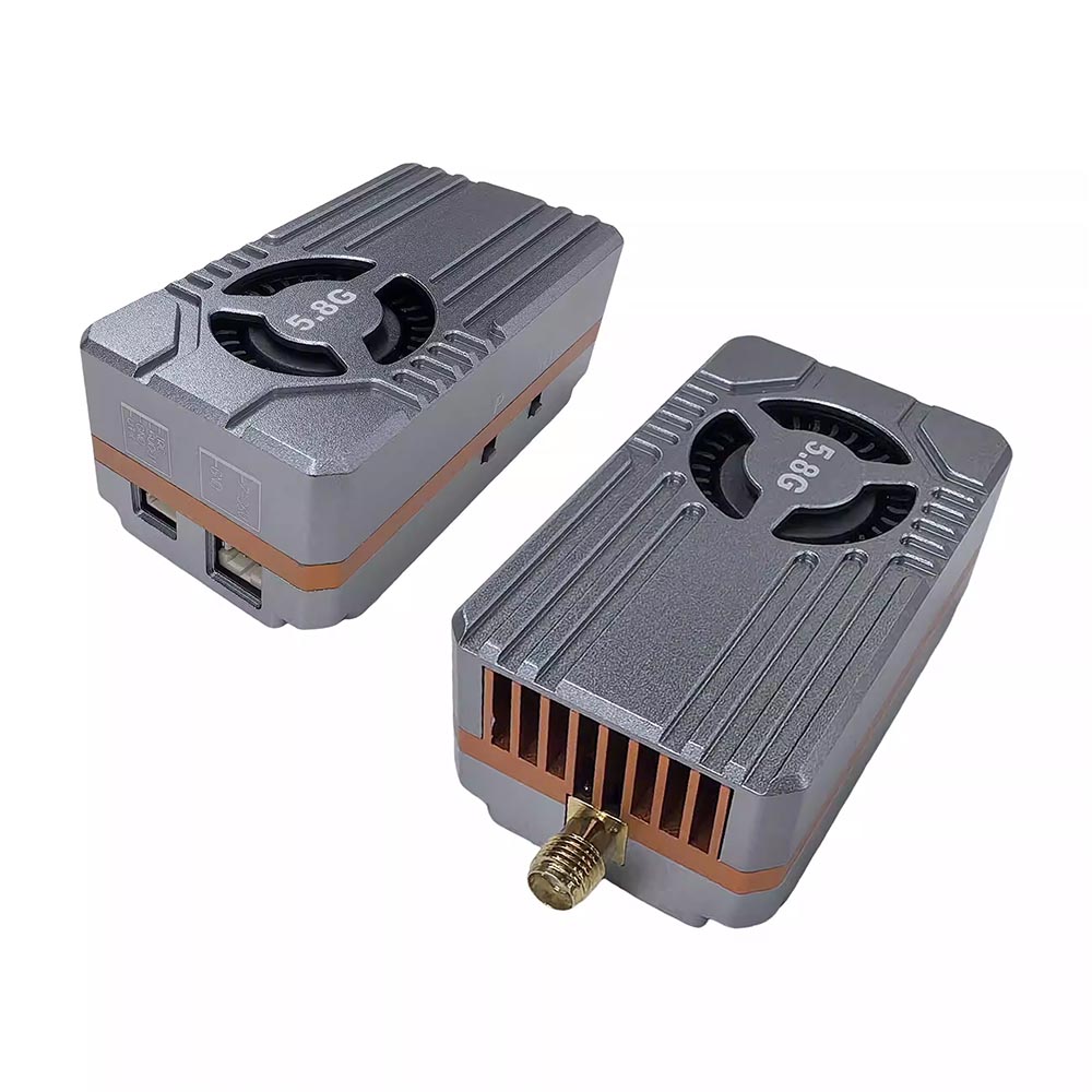 analog video transmitter sk vrx01 1.2g/1.3g/1.7g/2.2g 80ch receiver fpv drones (copy)