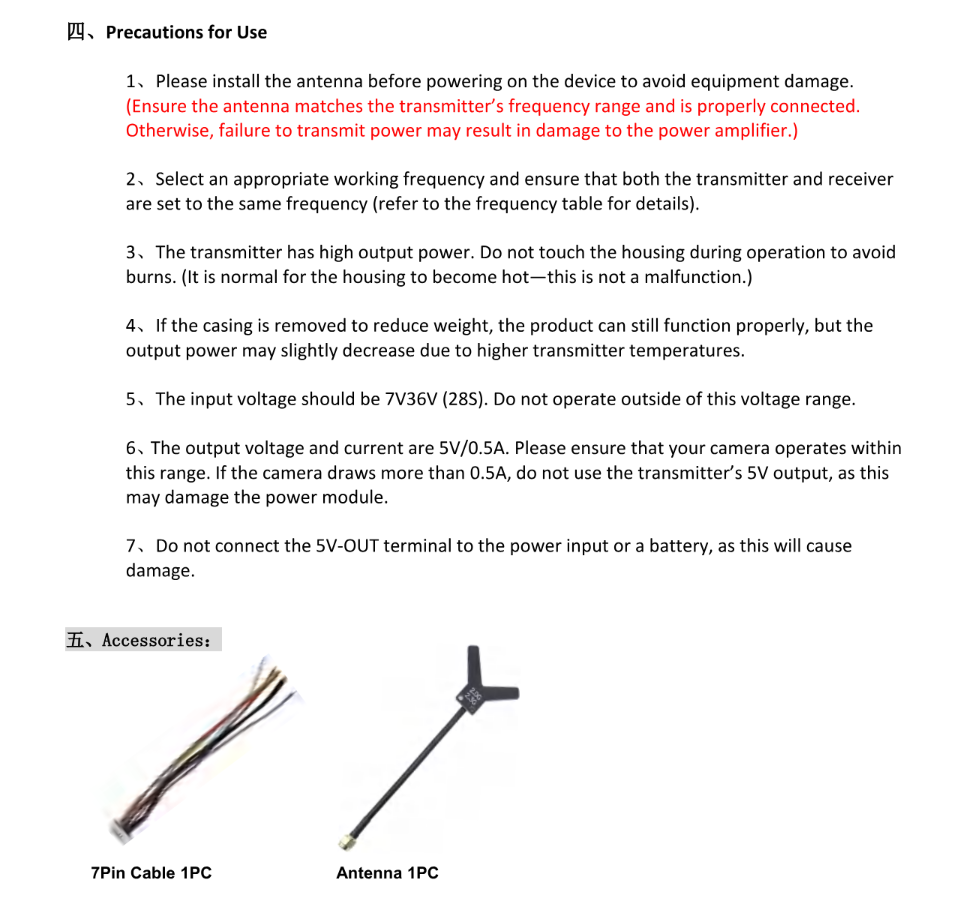 analog video transmitter 3.3g 4.5w 64ch receiver vtx f10 vrx vtx fpv drones