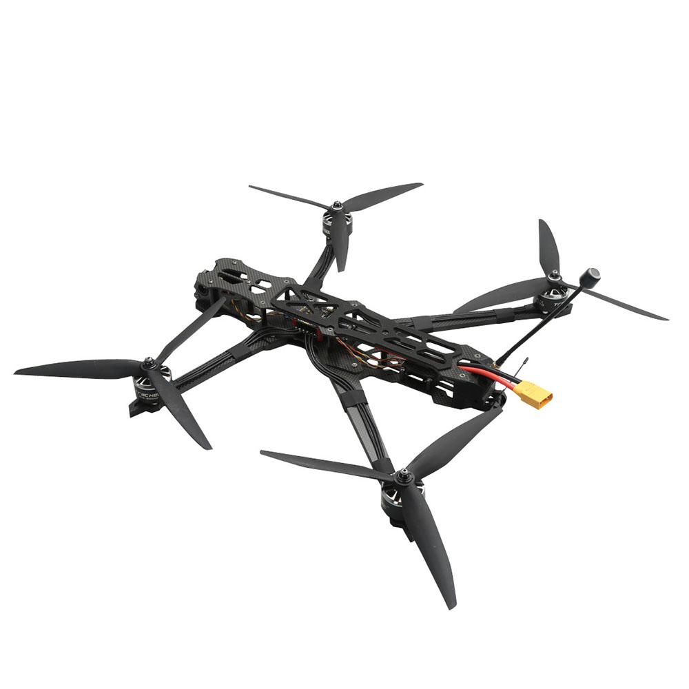 fpv long range remote control drone with camera bnf elrs 7inch quadcopter long range 2 3kg payload