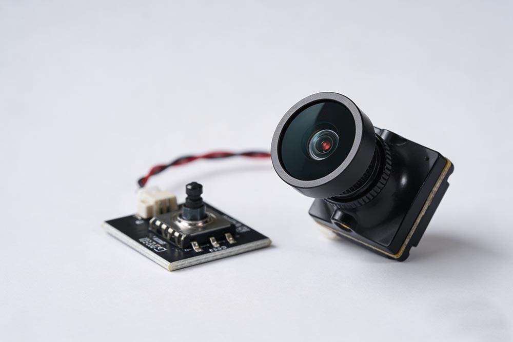 low cost analog fpv camera for drone parts 1200tvl 5v 35v ntsc/pal with osd 125° wide angle