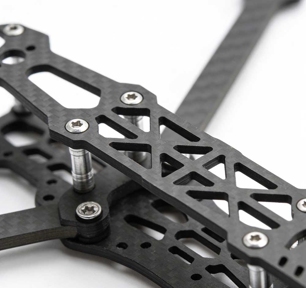 mark4 v1 5 inch long range fpv drone frame carbon fiber racing quadcopter