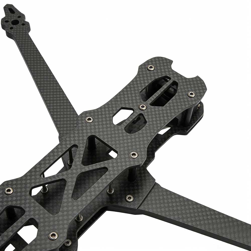 10 inch carbon fiber fpv frame rc racing large drone gk v3 rack accessories kit endurance uav quadcopter parts