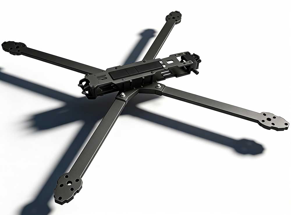 drone df v2 13 inch fpv racing frame carbon fiber rc crossing large payload