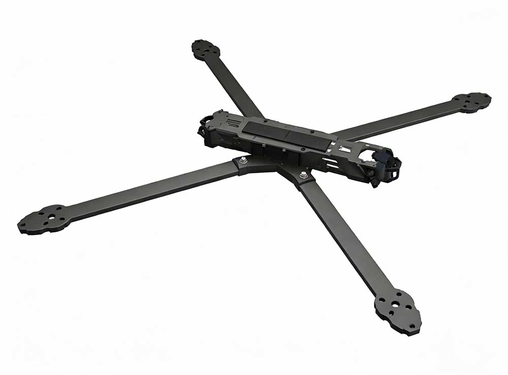 drone df v2 13 inch fpv racing frame carbon fiber rc crossing large payload